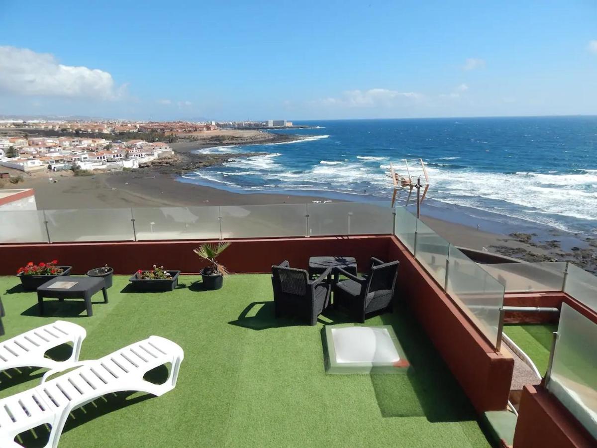 Ferienwohnung Loft With Balcony Sea View Playa Del Hombre Exterior foto